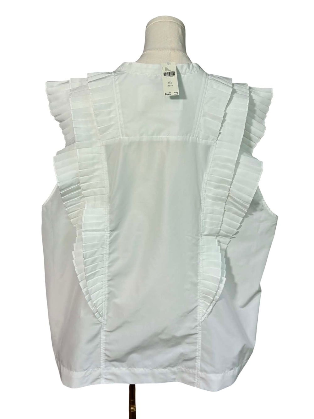 Anthropologie Maeve Sleeveless Ruffled Blouse - Picture 4 of 8